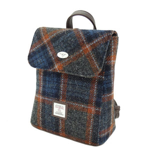 Grey and Navy with Rust Overcheck - Glen Appin