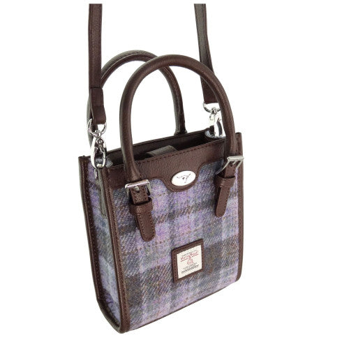 Harris Tweed 'Keltie' Tall Mini Tote Bag