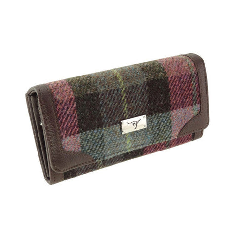 Women's Harris Tweed Long Purse