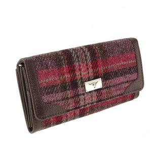Burgundy and Pink Stewart Tartan - Glen Appin