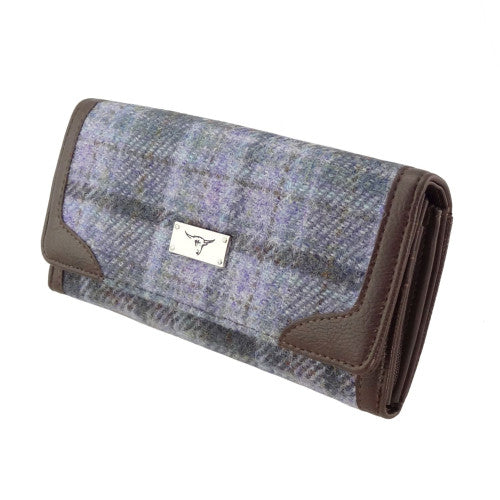 Women's Harris Tweed Long Purse