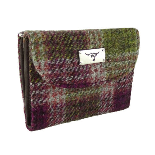 Women's Glen Appin Harris Tweed 'Jura' Short Wallet | Real Irish