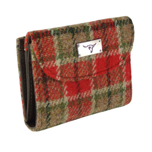 Women's Harris Tweed 'Jura' Short Wallet with Card Section