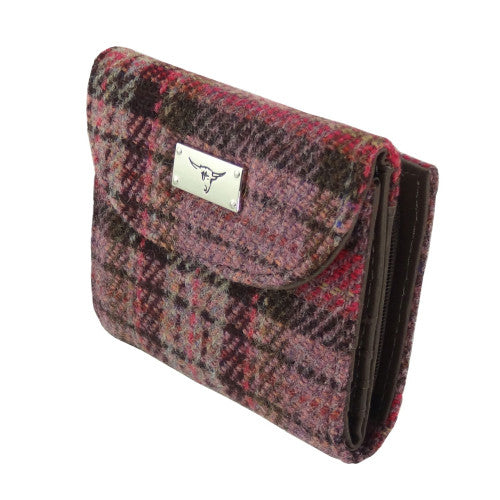 Women's Harris Tweed 'Jura' Short Wallet with Card Section