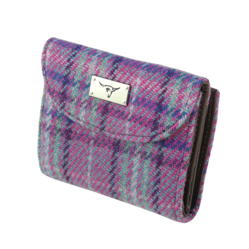 Women's Harris Tweed 'Jura' Short Wallet with Card Section