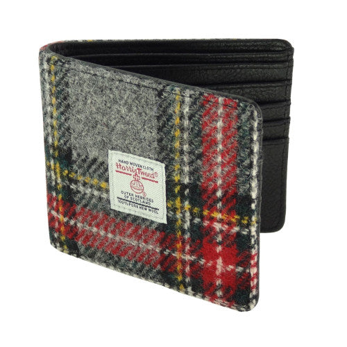 Glen Appin Harris Tweed 'Mull' Gent's Bifold Wallet | Real Irish