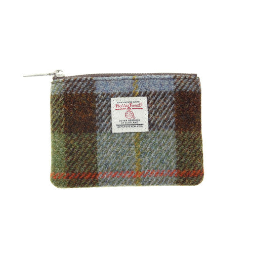 Harris Tweed 'Eriskay' Small Zip Pouch