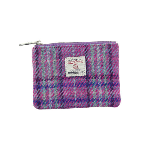 Harris Tweed 'Eriskay' Small Zip Pouch