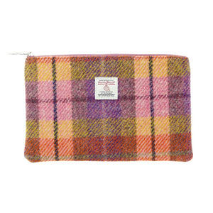 Harris Tweed 'Berneray' Medium Zip Pouch