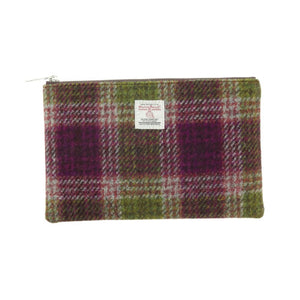 Harris Tweed 'Berneray' Medium Zip Pouch