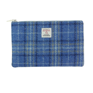 Harris Tweed 'Berneray' Medium Zip Pouch