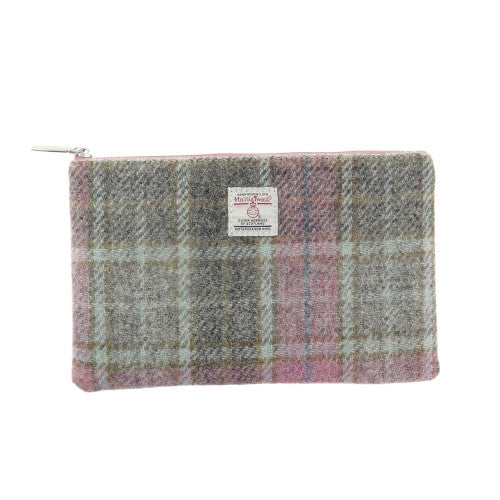 Harris Tweed 'Berneray' Medium Zip Pouch