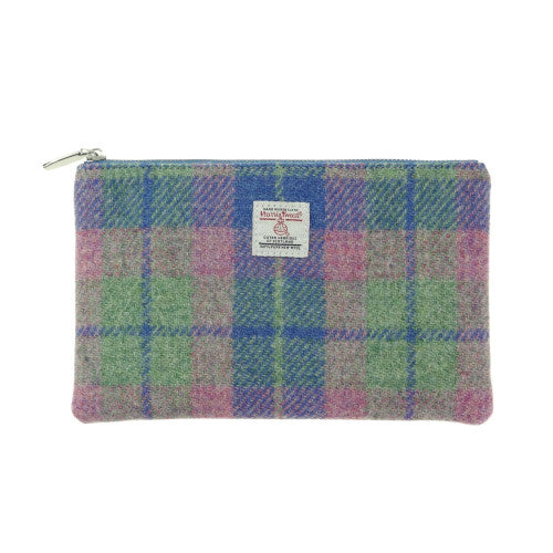 Harris Tweed 'Berneray' Medium Zip Pouch