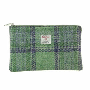 Harris Tweed 'Berneray' Medium Zip Pouch