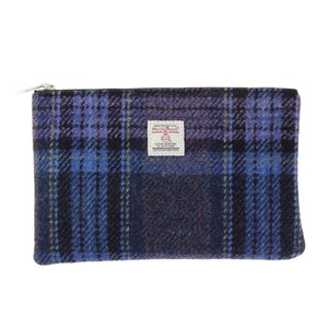 Harris Tweed 'Berneray' Medium Zip Pouch