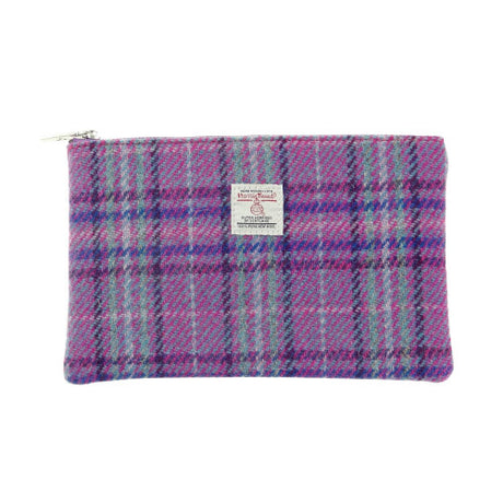 Harris Tweed 'Berneray' Medium Zip Pouch