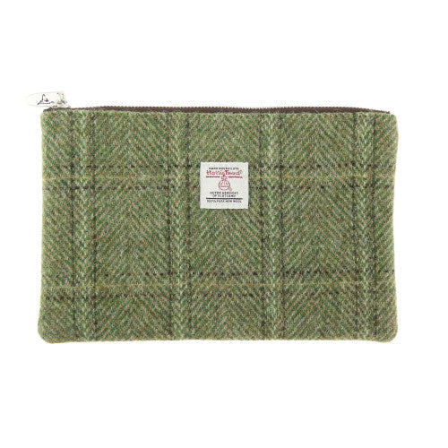 Harris Tweed 'Berneray' Medium Zip Pouch