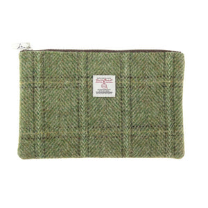 Harris Tweed 'Berneray' Medium Zip Pouch