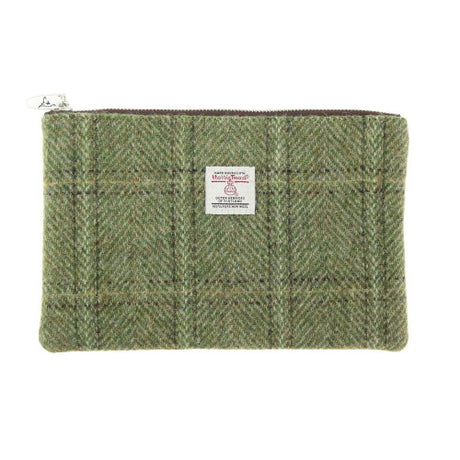 Harris Tweed 'Berneray' Medium Zip Pouch