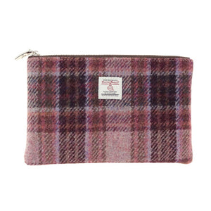Harris Tweed 'Berneray' Medium Zip Pouch