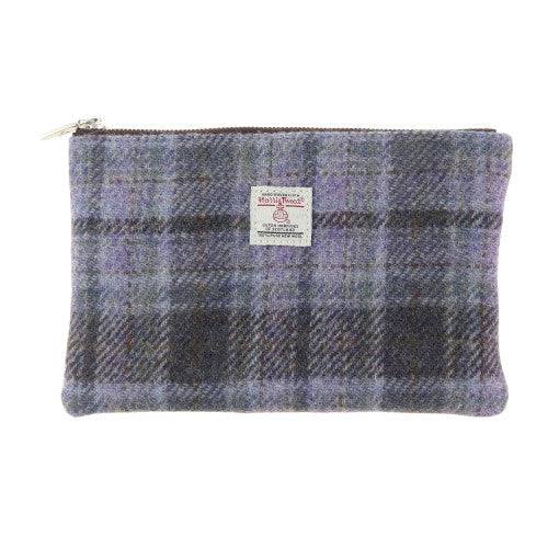 Harris Tweed 'Berneray' Medium Zip Pouch