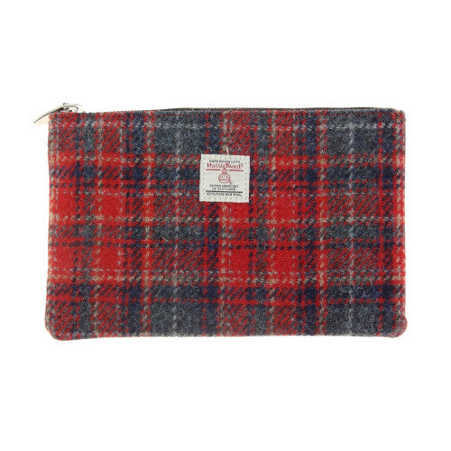 Harris Tweed 'Berneray' Medium Zip Pouch