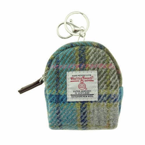 Harris Tweed 'Cava' Micro Bag Keyring