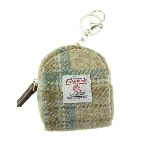 Harris Tweed 'Cava' Micro Bag Keyring