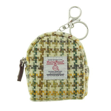 Harris Tweed 'Cava' Micro Bag Keyring