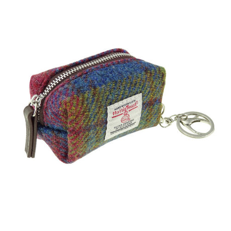 Harris Tweed 'Fara' Micro Bag Keyring