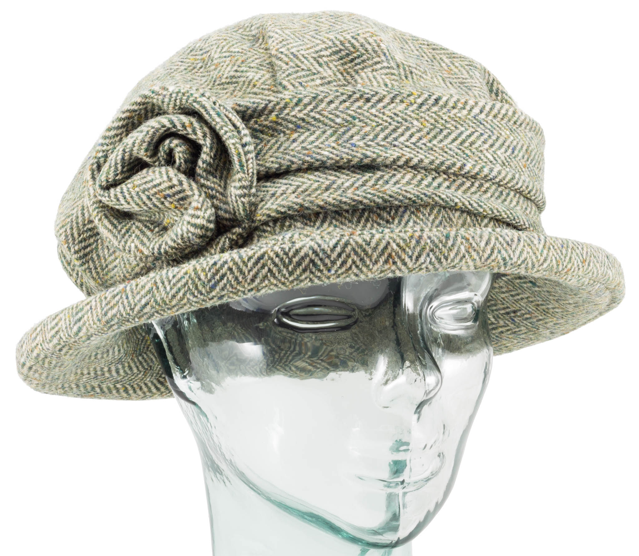 Downton Abbey Style Ladies Hat with Rose