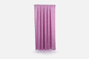 Solid Color Brushed Mohair Irish Throw Blanket