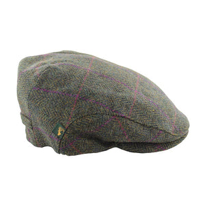 Mucros Weavers Irish Tweed Trinity Flat Cap