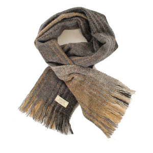 Mucros Weavers Alpaca and Merino Islander Scarf