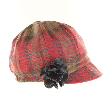Mucros Weavers Women's Tweed Newsboy Hat