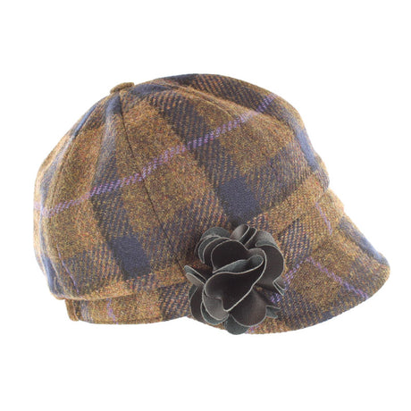 Mucros Weavers Women's Tweed Newsboy Hat