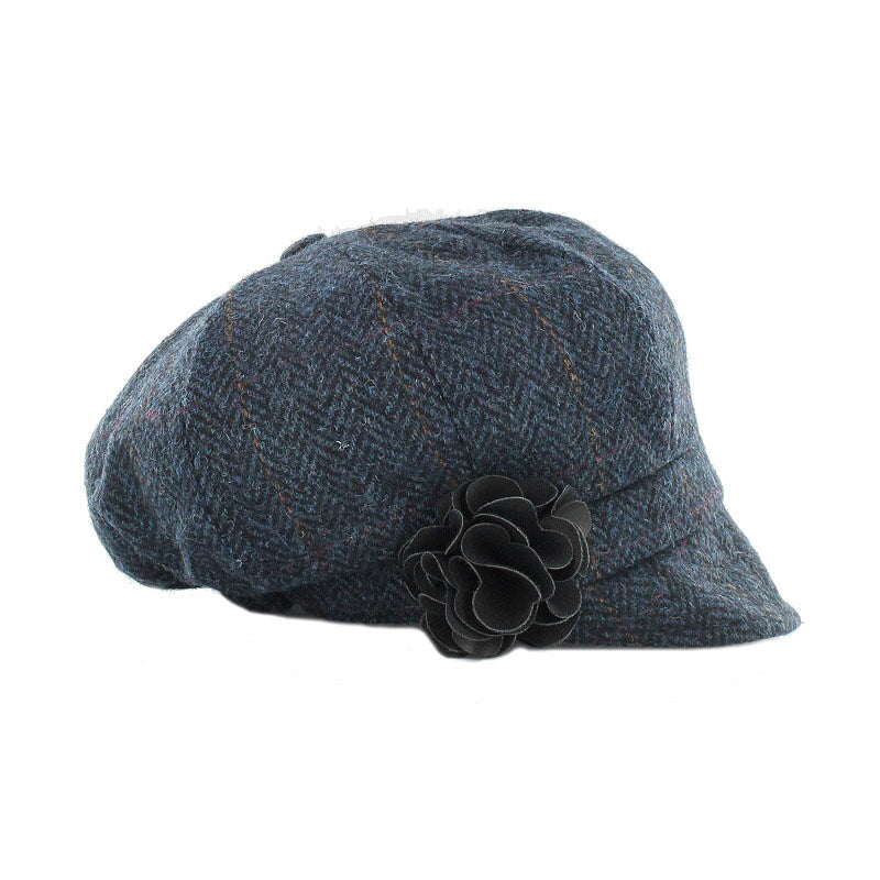 Mucros Weavers Women's Tweed Newsboy Hat