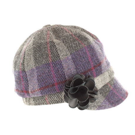 Mucros Weavers Women's Tweed Newsboy Hat