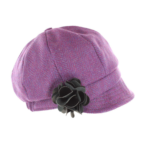 Mucros Weavers Women's Tweed Newsboy Hat