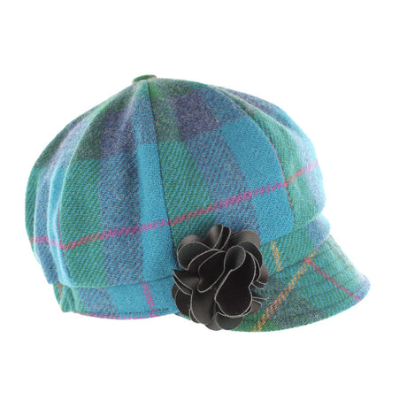 Mucros Weavers Women's Tweed Newsboy Hat