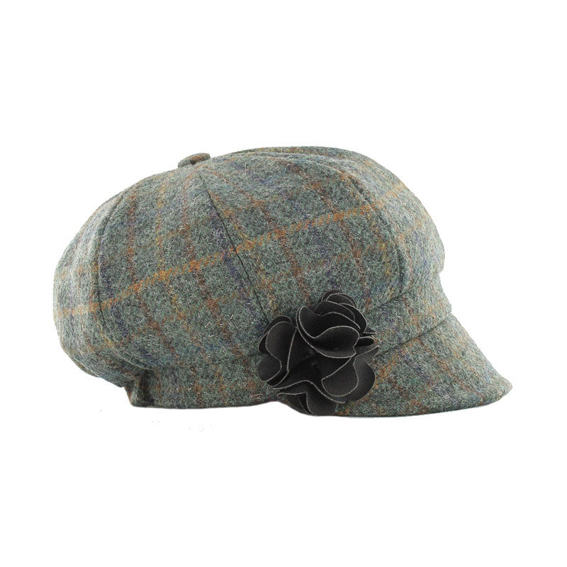 Mucros Weavers Women's Tweed Newsboy Hat