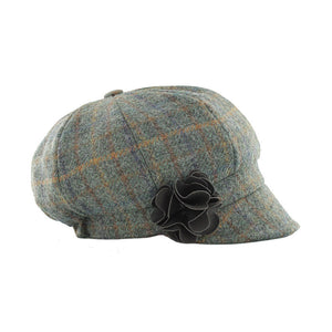 Mucros Weavers Women's Tweed Newsboy Hat