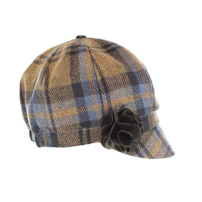 Mucros Weavers Women's Tweed Newsboy Hat