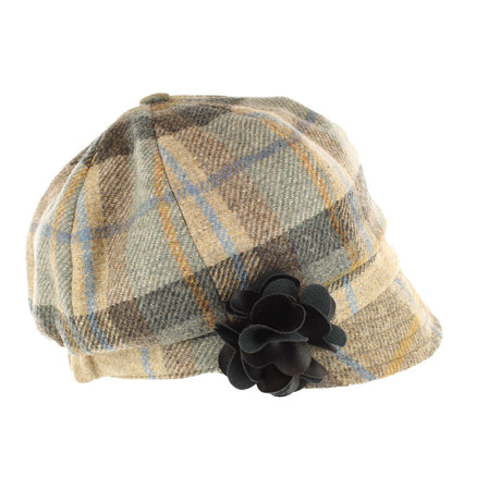 Mucros Weavers Women's Tweed Newsboy Hat