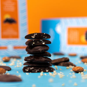 Dark Chocolate Orange and Almond Clusters