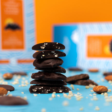 Dark Chocolate Orange and Almond Clusters