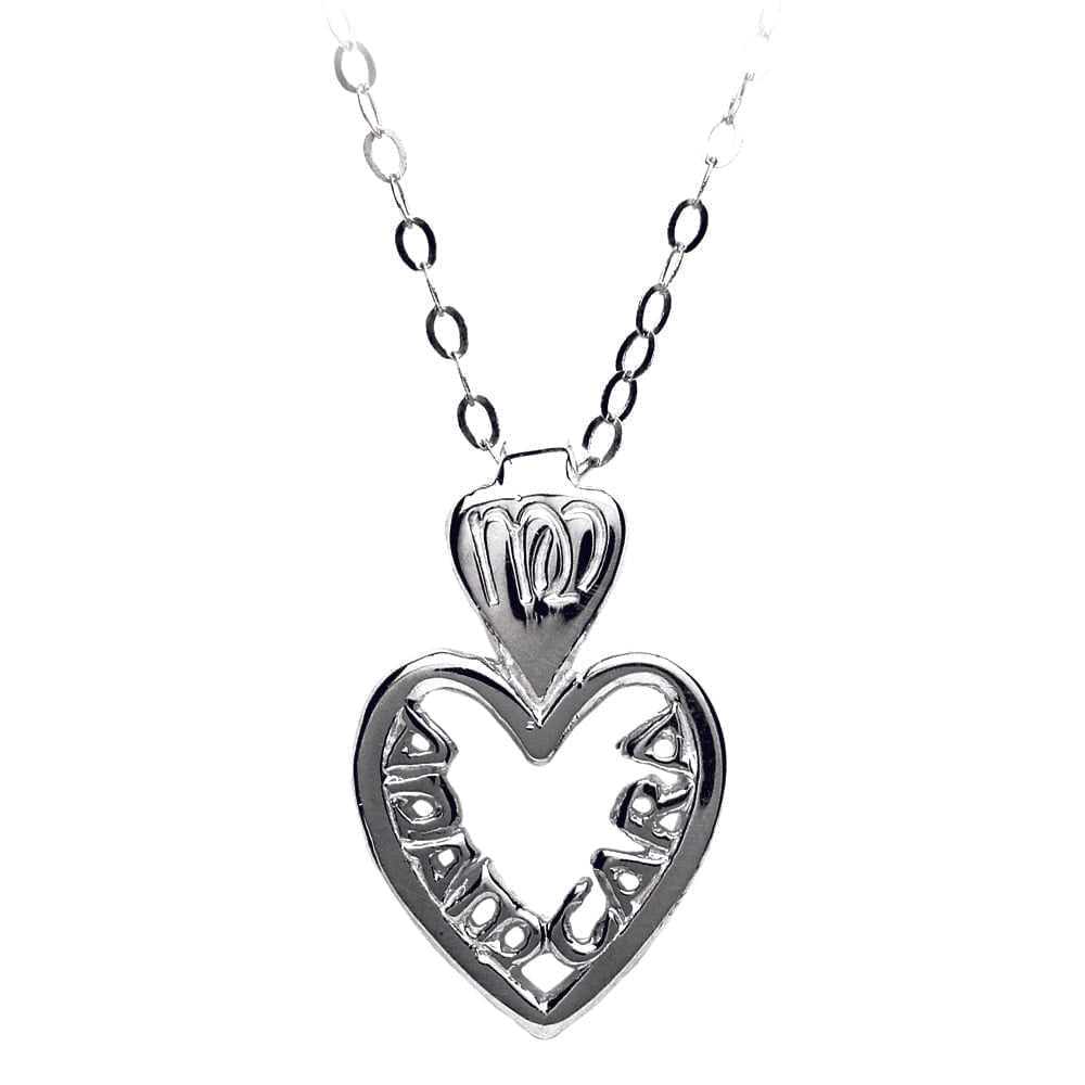 Pierced Mo Anam Cara Heart Pendant - Small