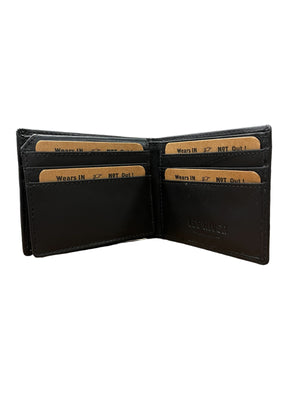 Men's Leather Trifold Wallet - Knotwork