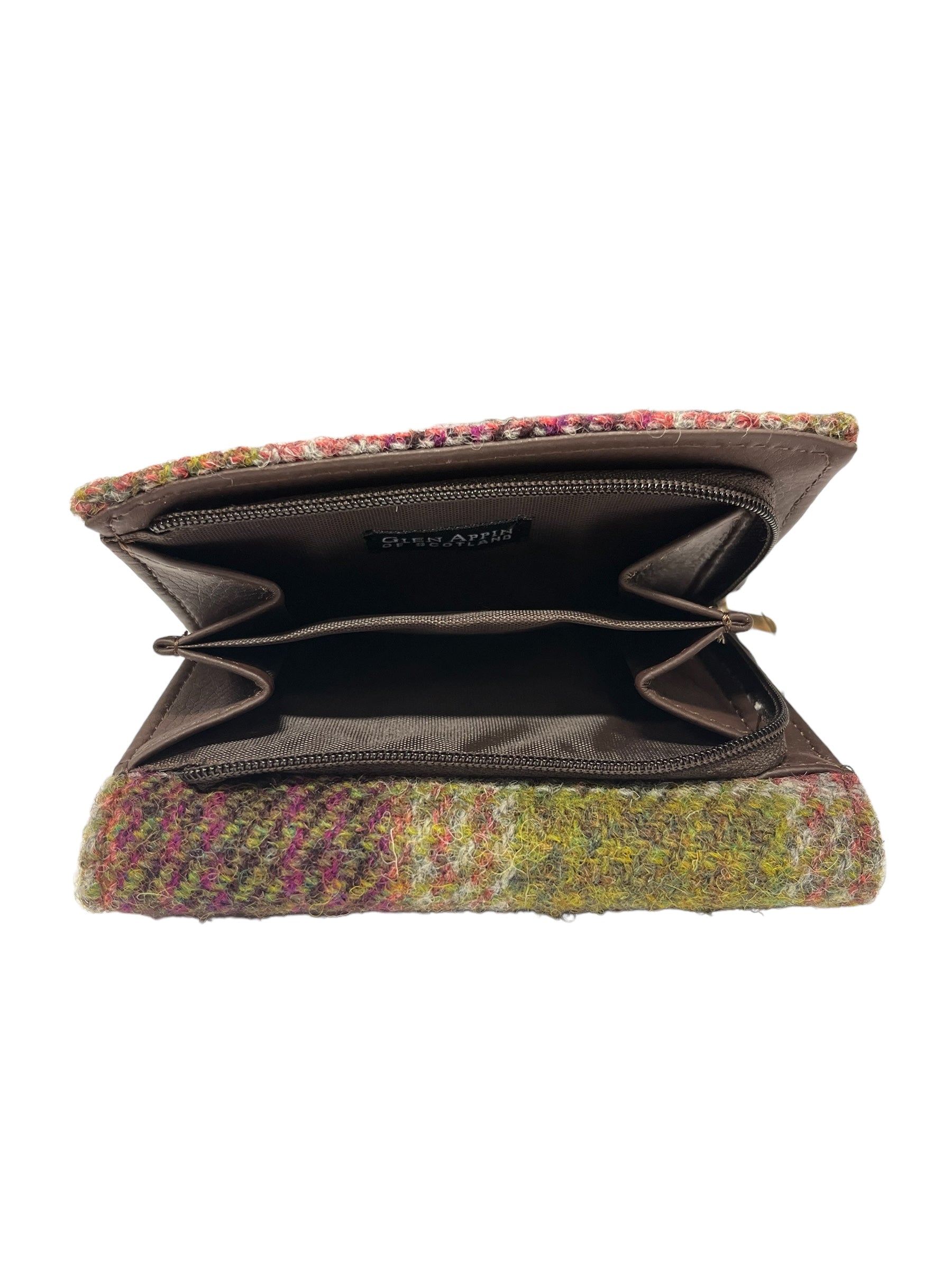 Women's Glen Appin Harris Tweed 'Jura' Short Wallet | Real Irish