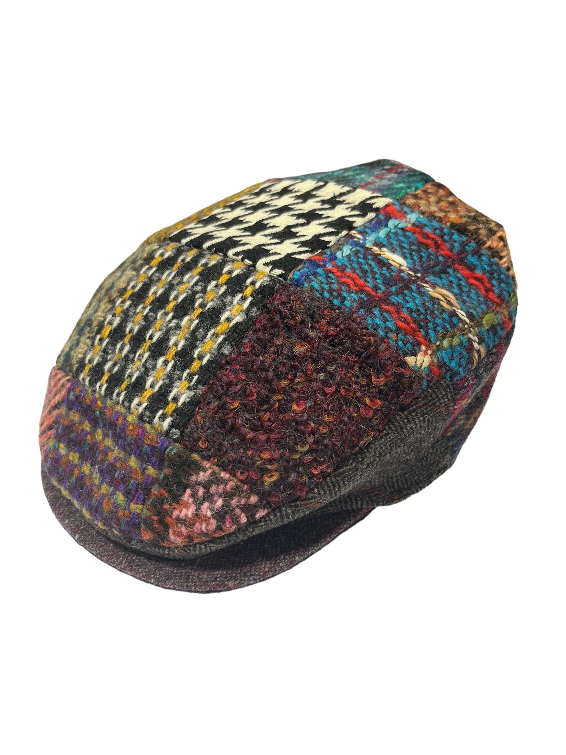 帽子 1970's vintage handmade patchwork hat Vintage Patchwork Suede Bucket Hat From the 1970s - Etsy